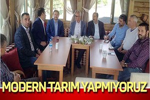 Modern Tarım Yapmıyoruz