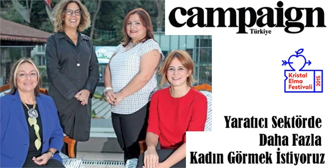 Yaratıcı Kadınlar Campaign Dergisine Konuk Oldu