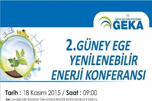 Güney Ege 2 Yenilenebilir Enerji Konferansını Bekliyor
