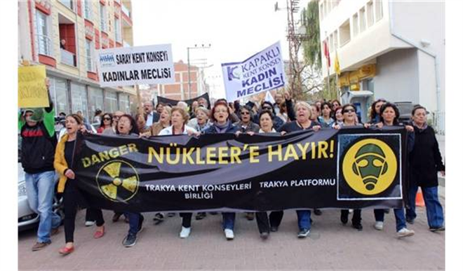 Trakyalılar Nükleer Santral Eyleminde