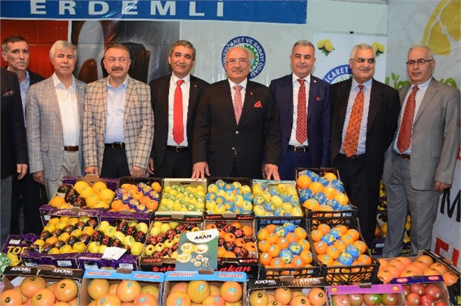 Mersin Uluslararası Gıda Fuarı İle Narenciye Fuarı Birlikte Açıldı