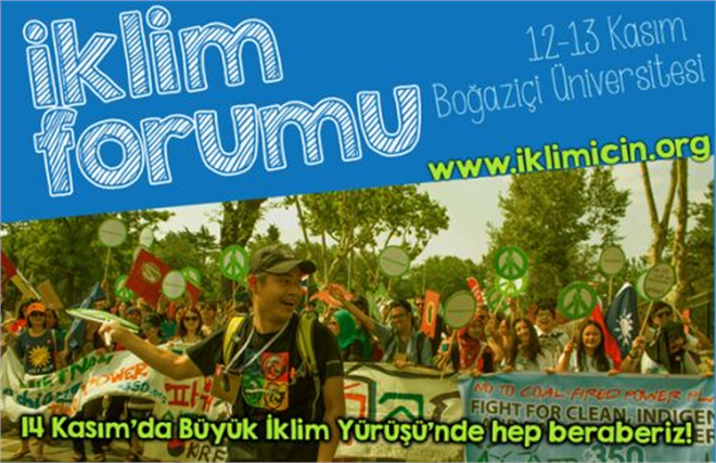 12 13 Kasımda İklim Forumu Yapılacak