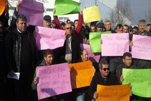 İpsalalı Çeltikçiler TMO yu Protesto Etti
