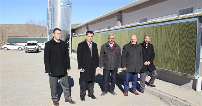 Bakanlık Hibesiyle Tavuk Çiftliği Kurdular