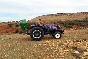 Kilis te Merada Tohumlama Çalışması Yapıldı