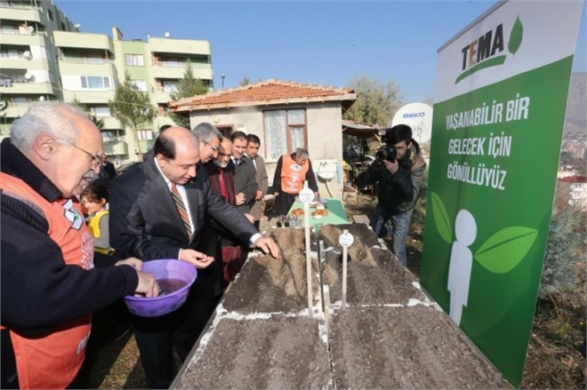 TEMA Tohumları Toprakla Buluşturdu