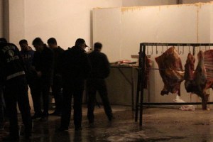 Aydın da 250 Kilo Kaçak Kesilmiş Et Ele Geçirildi