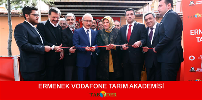 VODAFONE TABİDER ile birlikte Ermenek li Çiftçilere TARIM AKADEMİSİ Kurdu