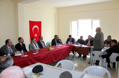 Kozaklı da Çiftçilerin Sorunları Görüşüldü