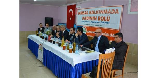 Kuşadası nda Kırsal Kalkınmada Kadının Rölü Toplantısı