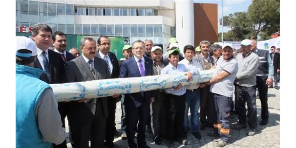 Burhaniye de 21 Çiftçiye Ücretsiz Sera Dağıtıldı