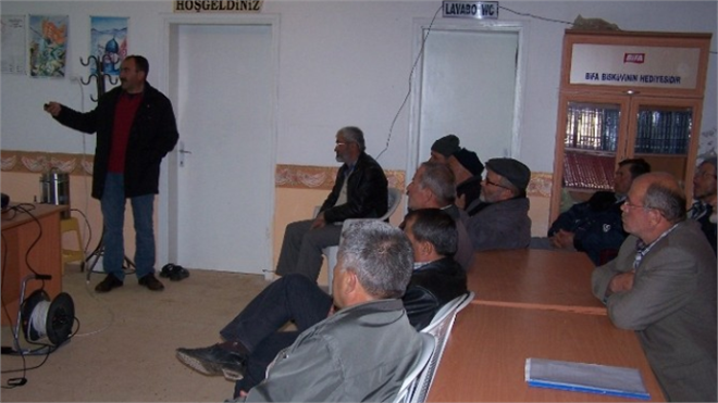 Karaman da Çiftçi Tarla Okulu Projesi