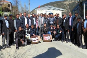 Denizli de Çiftçilere Tohum Dağıtıldı