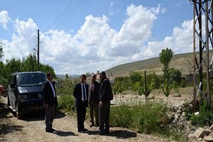 Darende de Bahçe ve Tarım Arazileri Sular Altında Kaldı