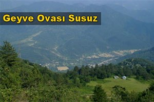 Geyve Ovası Susuz Kaldı