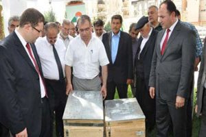 Adıyaman da Arıcılara 3 Bin 120 Kovan Dağıtıldı