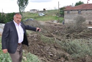 Sorgun ve Yozgat ta dolu yağışı zarara yol açtı