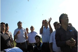 Hayrabolu da Doğaya 400 Kınalı Keklik Salındı