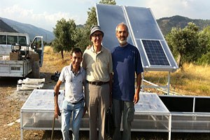 Şeker otunu çevre ve bütçe dostu sistemle kurutuyor