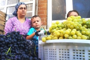 Dalından Pazara Taze Üzüm