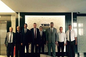 TMO Yetkilileri Çeltik Hasadına Davet Edildi