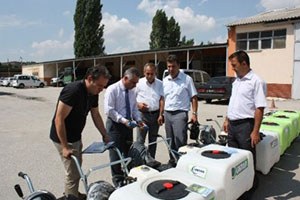 Veteriner Hizmetlerine Ekipman Katkısı Yapıldı