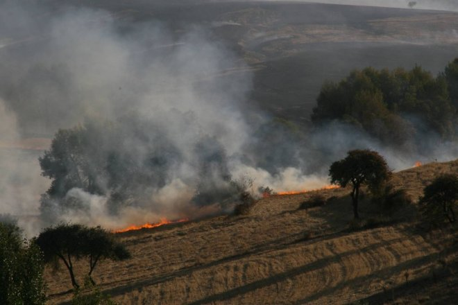 Anız Yangınları Tehdit Saçıyor
