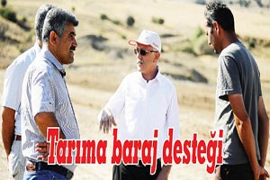 Tarıma Gölet Desteği