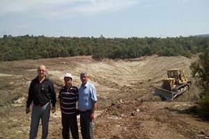 Sakarlı da Gölet Yapımı Tamamlandı