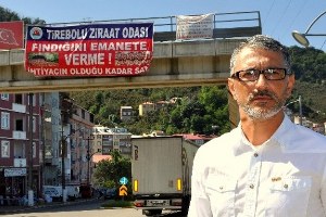 Üreticiye Emanet Fındık Protestosu