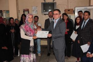 Bursa da Kadın Çiftçiler Sertifikalarını Aldılar