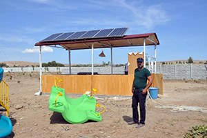 Bahçe Sahibinden Bedava Elektrik