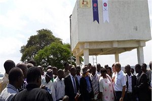 TİKA dan Uganda ya 100 Ton Kapasiteli Su Deposu