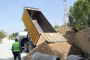 Köylere Hayvan Geçiş Yolları Yapıldı