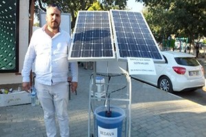 Burhaniye de Arazi Sulamasında Güneş Enerjisi Kolaylığı