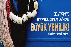 Gıda Tarım ve Hayvancılık Bakanlığı ndan Büyük Yenilik