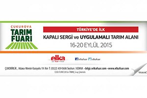 Çukobirlik Tarım Fuarı 16 Eylül de başlayacak