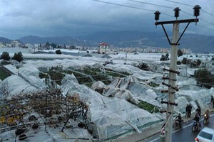 Demre yi Hortum Vurdu