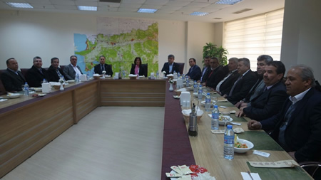 Aydın Büyükşehir Belediye Başkanı Özlem Çerçioğlu ile Aydın Ziraat Odaları Başkanları Toplantıda Buluştu