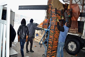 Batman a Sebze Ve Meyve Sevkiyatı Durdu