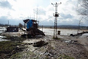 Sinop ta Tarım Arazileri Sular Altında Kaldı
