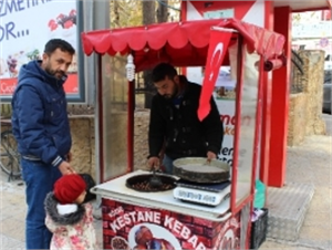 Kestane Yoğun İlgi Görüyor Kilosu 35 TL