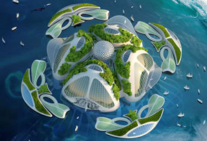 Atıklardan Okyanusta Yüzen Yapılar Üretilecek