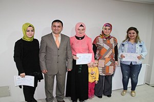 Budama Kursuna Katılanların Tamamı Kadın