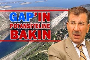 GAP Bölgesinde 60 Milyar Tarım Potansiyeli Var