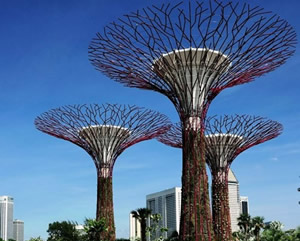 Güneş Enerjisiyle Çalışan Dev Ağaçlar