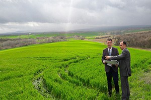 Malkara İlçe Tarım Ekibi Arazi Kontrolüne Çıktı