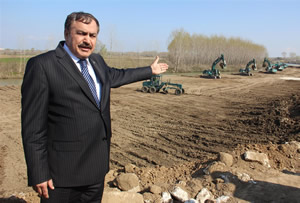 Bakan Eroğlu Kanal Edirne Projesinde İncelemelerde Bulundu