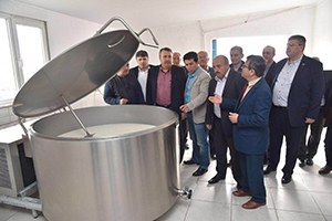 Yuntdağı nda Süt Toplama Merkezi Açıldı