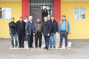 Almanlar Gemerek te Tarım Arazilerini ve İş Makinelerini İnceledi